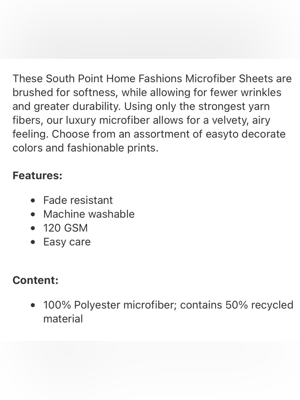 Queen size sheet set - Picture 3 of 4